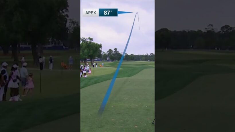 Charley Hull was chasing an ace with this tee shot 🤯 #LPGALookback