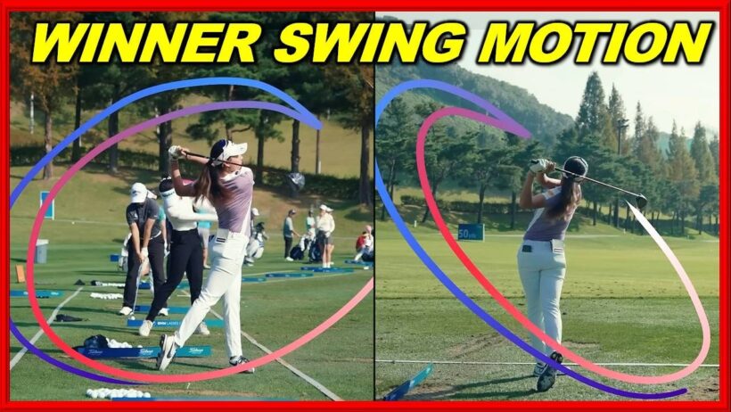 LPGA Winner "Jeeno Thitikul" Iron-Driver Swings & Slow Motions