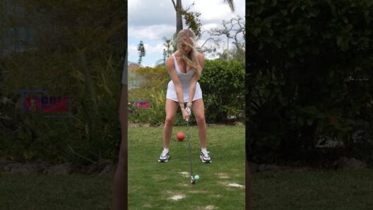 Amazing Golf Swing you need to see | Golf Girl awesome swing | Golf shorts | #golf​ #shorts