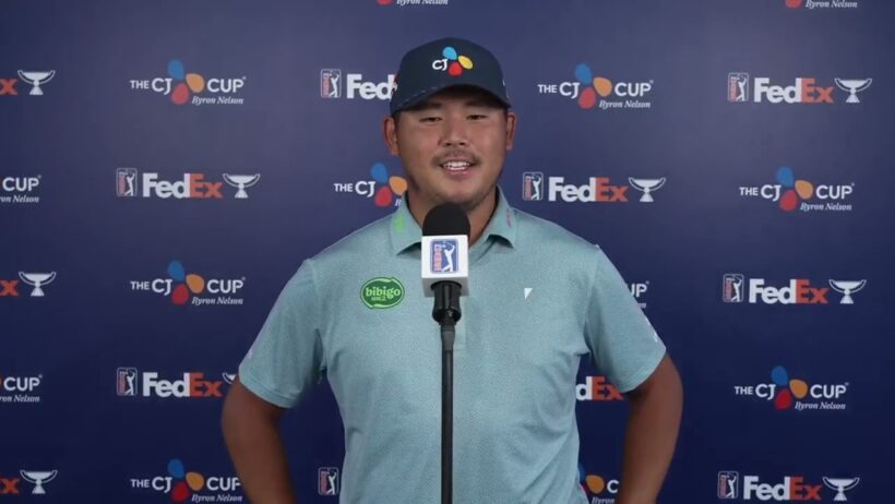 Si Woo Kim Says He Played the Best Golf of His Life at Byron Nelson