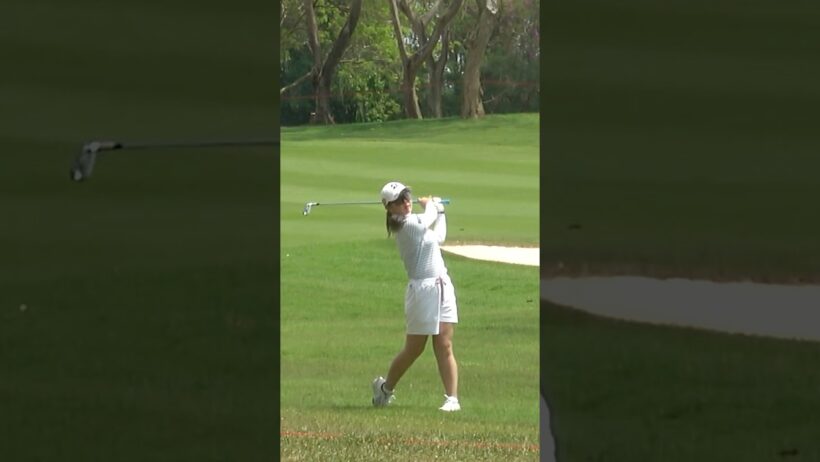 Incredible Recovery! Par Save from the Next Fairway: The Resilience of Yuri Yoshida