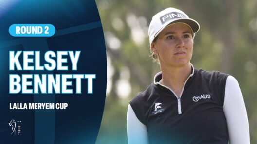 Kelsey Bennett fires a 65 (-8) to lead by three | Lalla Meryem Cup