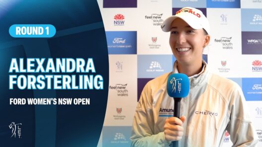 Alexandra Försterling starts strong in BRUTAL conditions | Ford Women's NSW Open