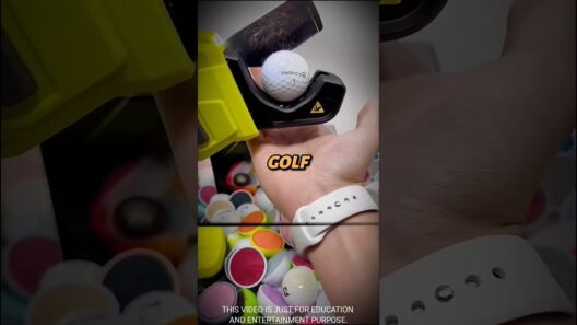 Cutting a 50-Year-Old Golf Ball Is Wild