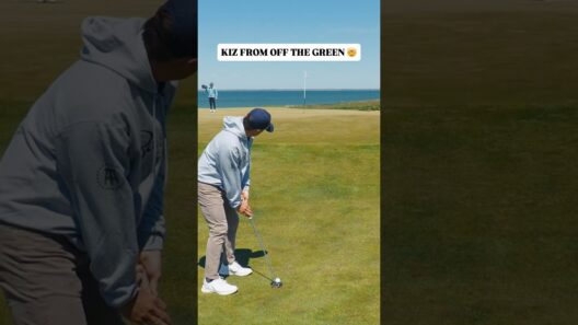 KEVIN KISNER WALKS IN A BOMB FROM OFF THE GREEN. WHAT A PUTT. @thegrint_golf