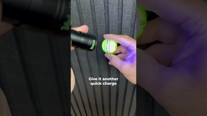 How a glow ball works.