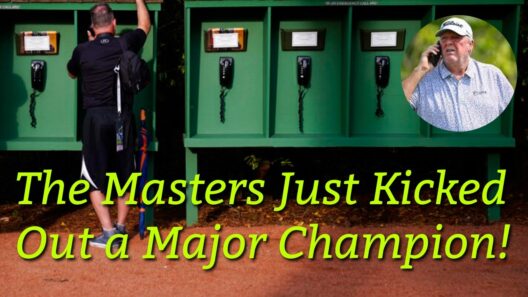 The Masters Just Kicked Out a Major Champion!