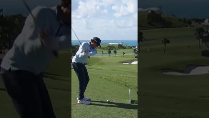 Adam Schenk Dealing With 40+ MPH Winds In Bermuda! #adamschenk #golf #bermuda