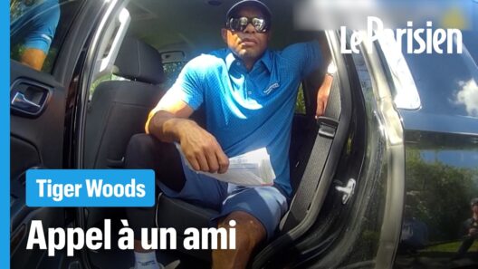 En pleine arrestation, Tiger Woods passe un coup de fil à Donald Trump