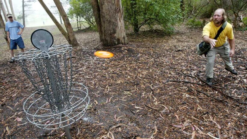 The best disc golf course in California is found in Santa Cruz