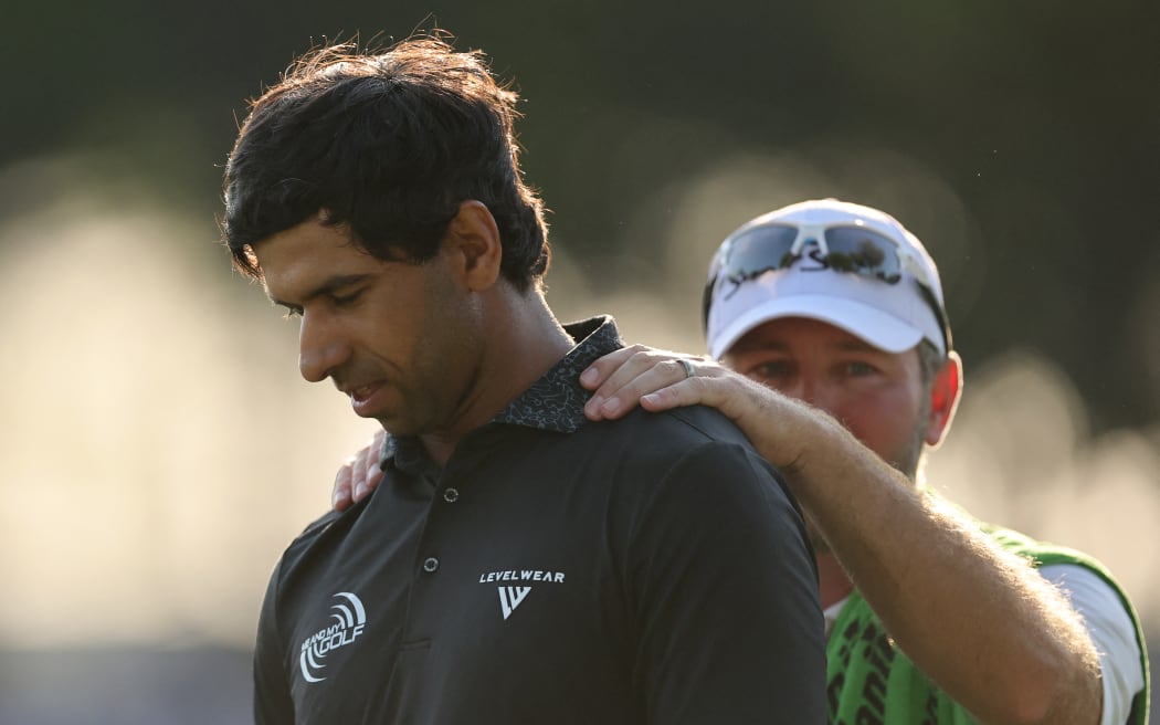 English golfer Aaron Rai at the 2026 PGA Championship.