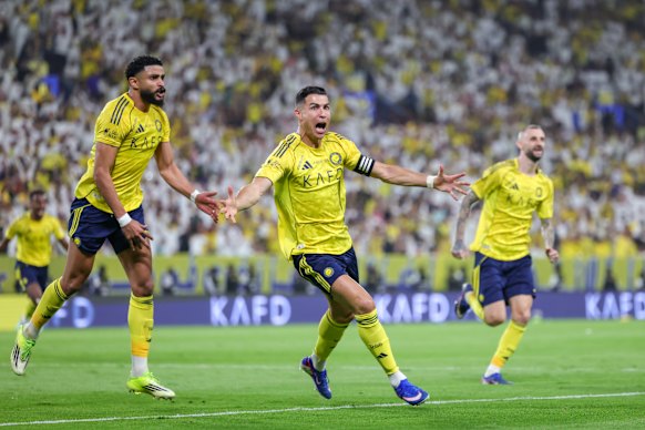 Ronaldo pockets almost $32 million a month playing for Al Nassr in Saudi Arabia.