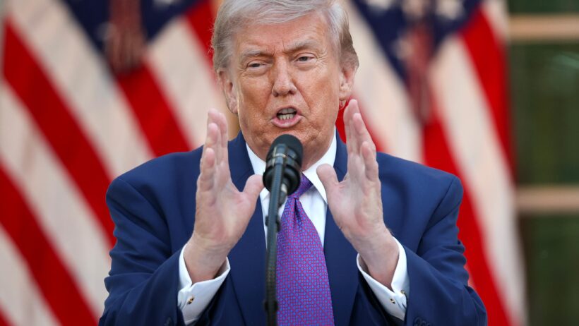 Trump Defends Giant Golden Statue of Himself Amid Much Debate