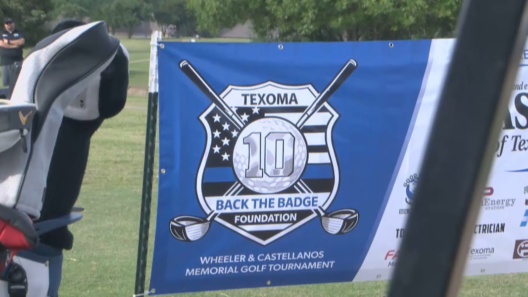 Texoma Back the Badge Foundation hosts its 10th annual memorial golf tournament