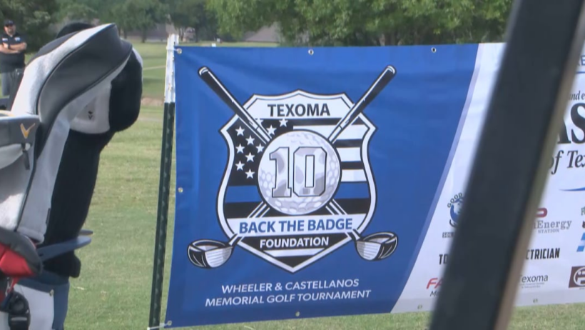 Texoma Back the Badge Foundation hosts its 10th annual memorial golf tournament