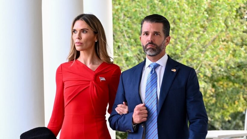 Donald Trump Jr. and Bettina Anderson are married. Here's a timeline of their relationship.