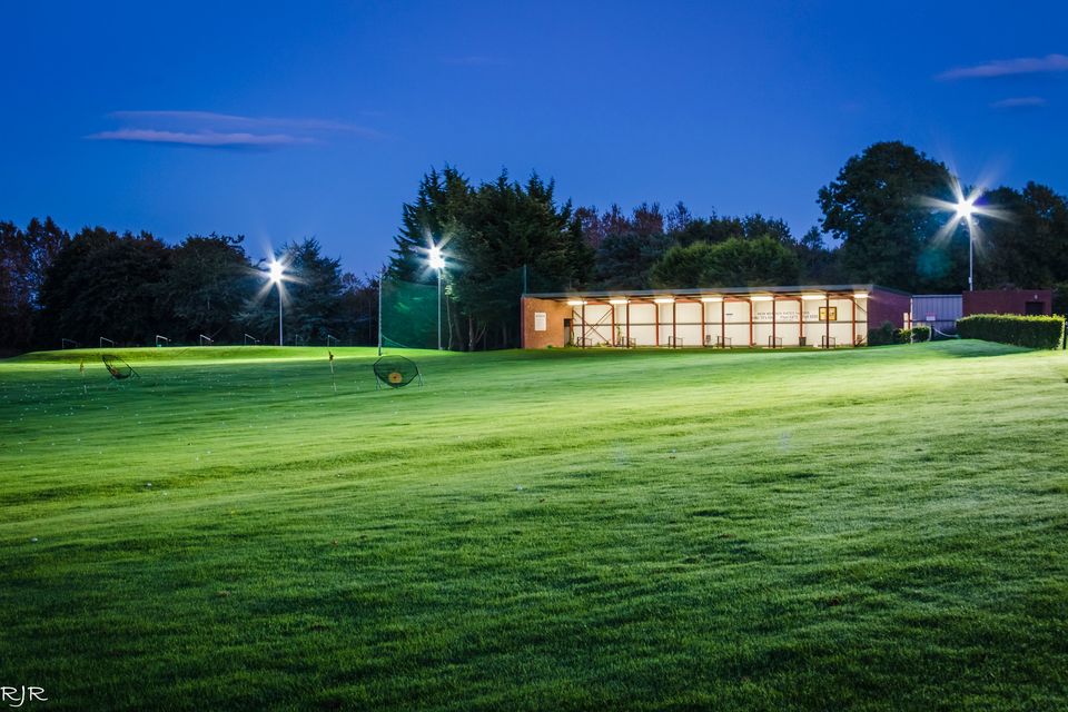 The driving range at County Meath Golf Club