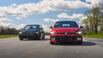 2025 Volkswagen Golf GTI Golf R Side by Side