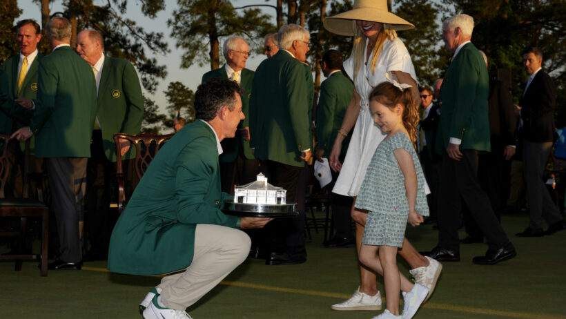 Masters champ Rory McIlroy shares golf dad tips with Jason Kelce