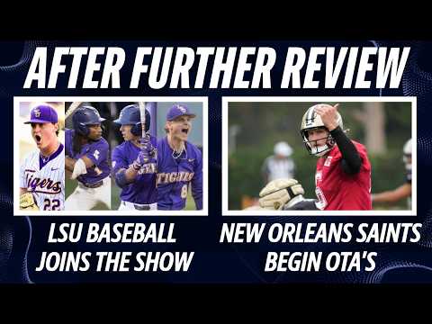 Curiel, Stanfield, Guidry, Moore Join the Show | Saints OTA's Day 1 | Lane Kiffin at Spring Meetings