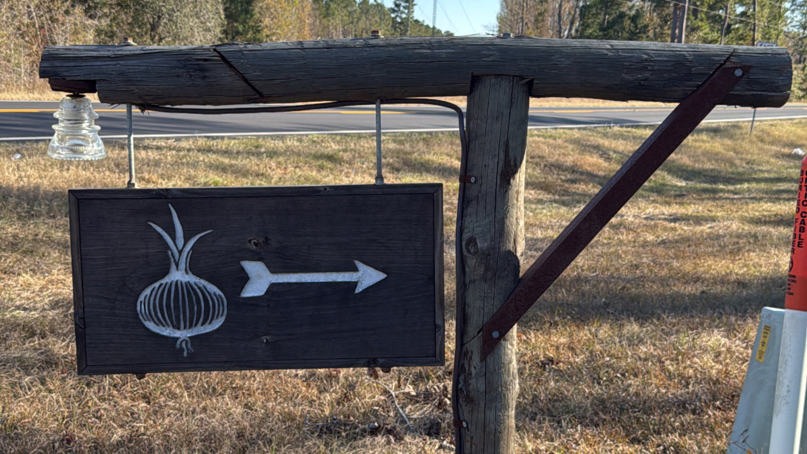 Ohoopee Match Club golf course entry sign