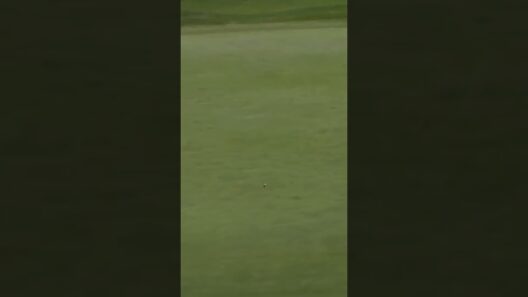 Celine Boutier with a looooooong birdie to regain the solo lead 🫪