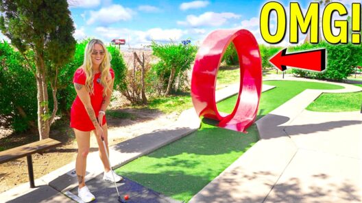 This Epic Mini Golf Course is INCREDIBLE!