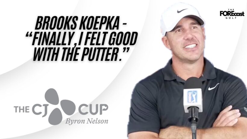 Brooks Koepka Says He Is ‘Knocking On The Door’ After Opening 63 At CJ Cup Byron Nelson