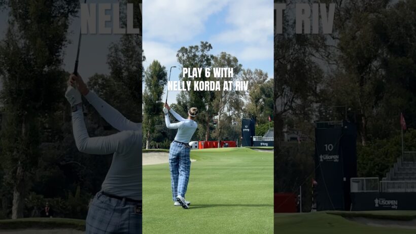 That approach on #10 tho… How low will Nelly go this week at Riv? ⛳️