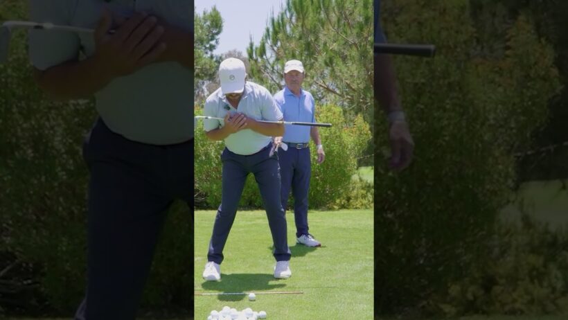 Align Your Pendulum for More Consistency! #golf #golfshorts #golfswing