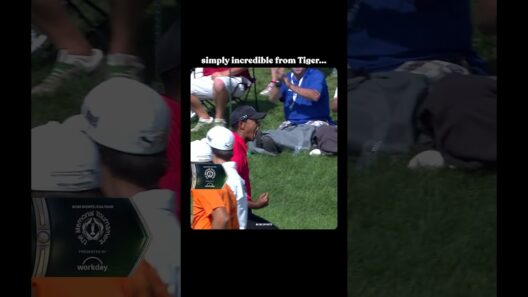 A flop shot clinic 🐅 Tiger Woods with an unreal hole out at the 2012 Memorial Tournament