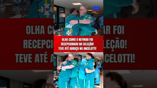 NEYMAR E ANCELOTTI SE ABRAÇAM EM 1º CONTATO NA GRANJA COMARY! | APRESENTAÇÃO DA SELEÇÃO PARA A COPA!