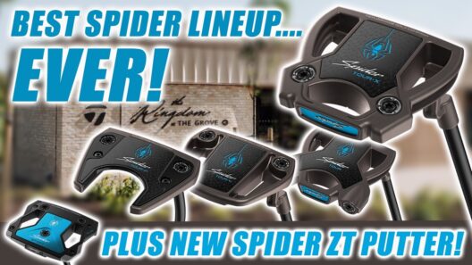 NEW Taylormade Spider Putter Range! INCREDIBLE Updates! Everything You Need To Know From The Kingdom