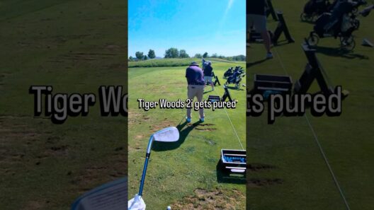 Tiger Woods would be proud #golf #champagnejr #golfswing #povgolf #golfer