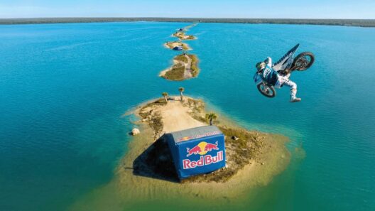 A Supercross Track But Every Jump Is Over Water