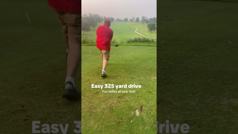 Lady’s, hold his tee.. #golf