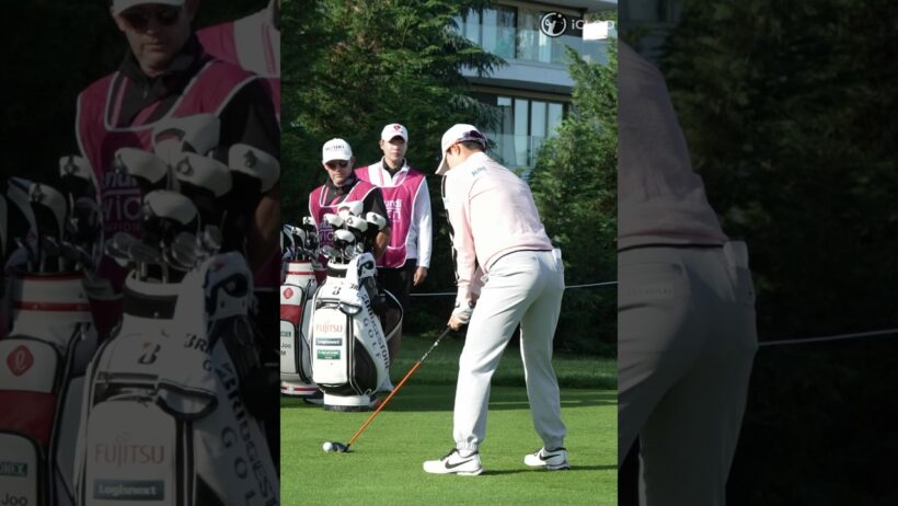 Hyojoo Kim’s swing: absolute perfection, with nothing to add or take away.