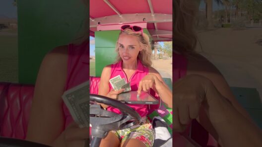 Sweet or corny?🤣 #cartgirl #golfgirls #golf #golflife #golfer #barbie #golfers #funny #girls #work