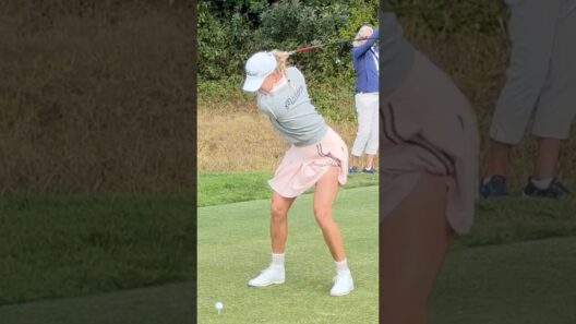 104mph Club Speed! Nataliya Guseva's Explosive & Perfect Driver Swing!