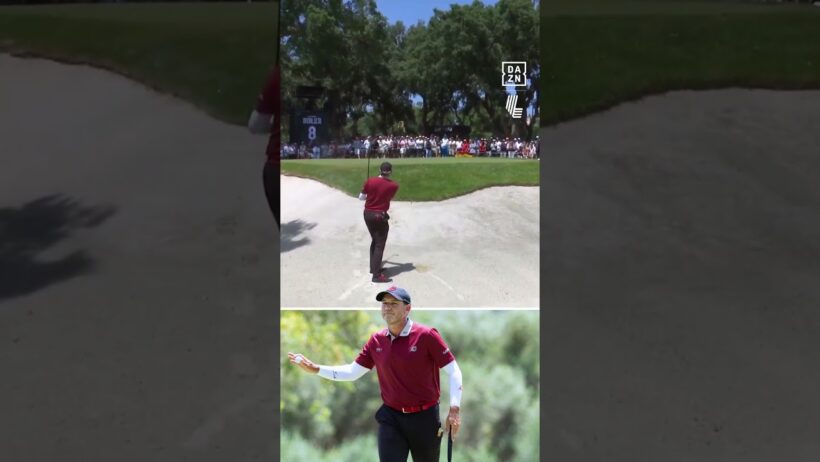 Sergio Garcia with a PERFECT stroke #livgolf