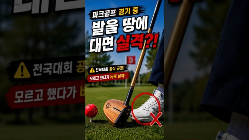 🚨99%가 처음 듣는 파크골프 규정... 실제로 실격됩니다