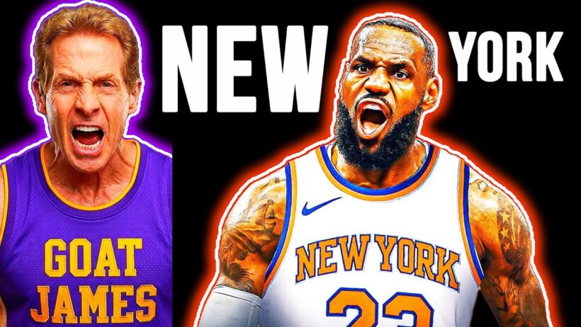 Skip Bayless GOES IN on LeBron James being THE GOAT‼️🤯🐐