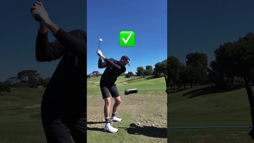 Stop Coming Over the Top #golfswing #golftips
