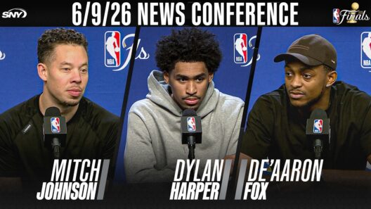 Mitch Johnson, Dylan Harper & De'Aaron Fox on Spurs looking to even NBA Finals with Knicks in Game 4