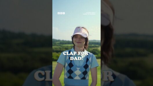 Pip plays golf with her dad | A Good Girl’s Guide To Murder - BBC