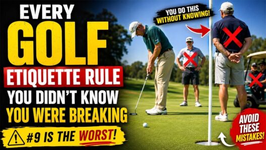 Every Golf Etiquette Rule You Didn't Know You Were Breaking