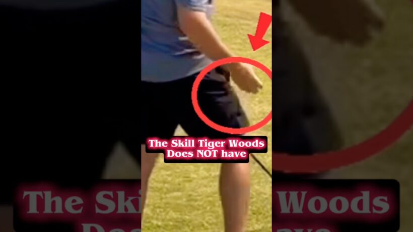 Tiger Woods CAN’T do this (But I Can) #golf #golfswing