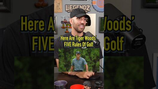 Tiger’s 5 Rules Of Golf!?! #golf #shorts #golfer #pga