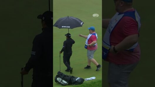 Not all heroes wear capes (but some wear caddie bibs). 🫡