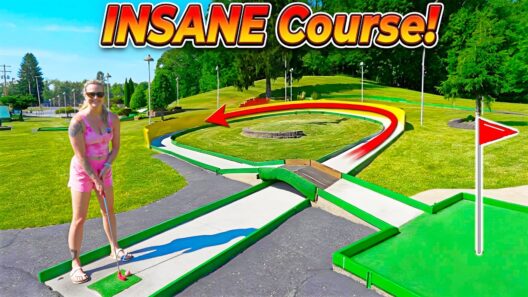 There Is No Other Mini Golf Course Like This! - INSANE Course!